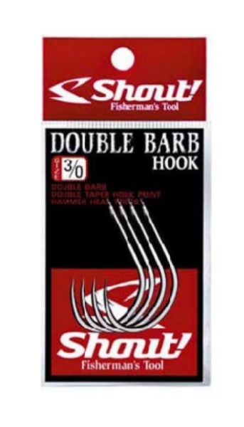Picture of 35DB DOUBLE BARB HOOK BLACK